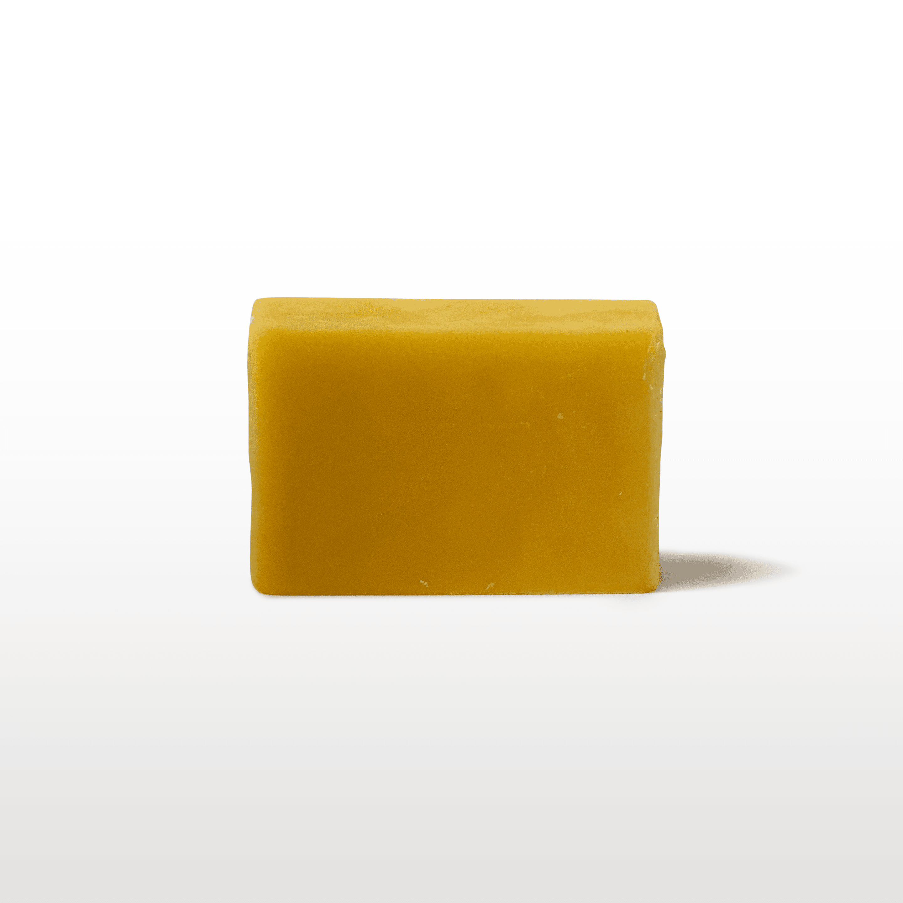 A bar of golden yellow wax