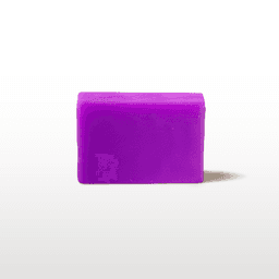 A bar of purple wax